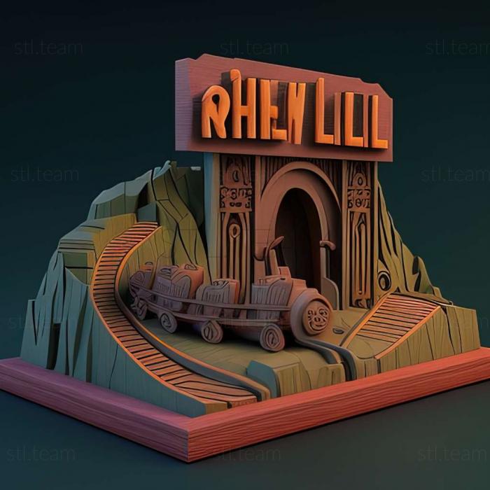 3D модель Игра Thrillville Off the Rails (STL)